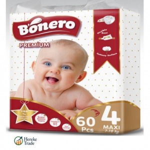 Bonero Baby Diaper Maxi 60 Pcs