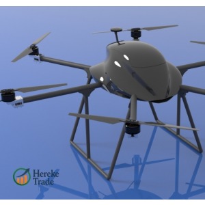 Kernel Dynamics Kuark V2 Industrial Drone - 3 Batteries