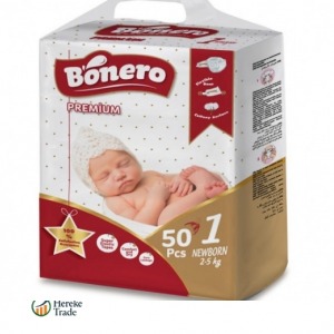 Bonero Twin Pack Newborn 50 Pcs